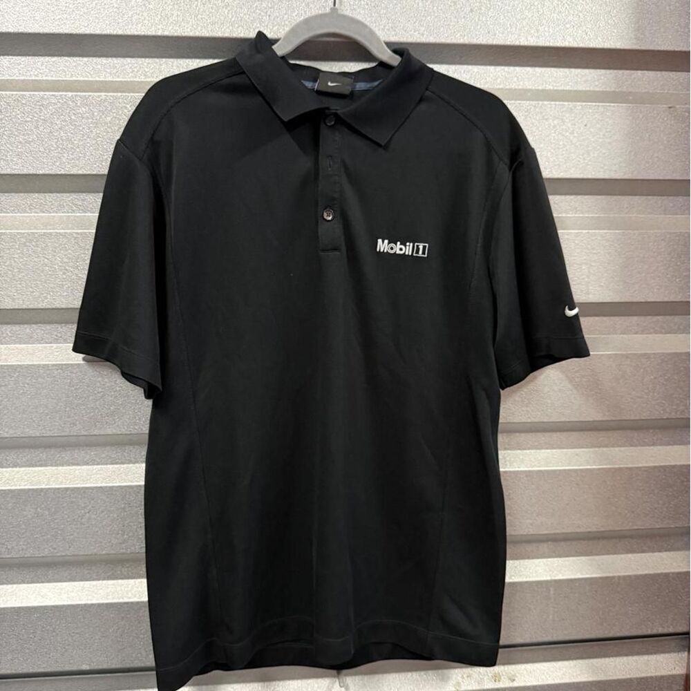 Nike Men's Black Polo-shirts